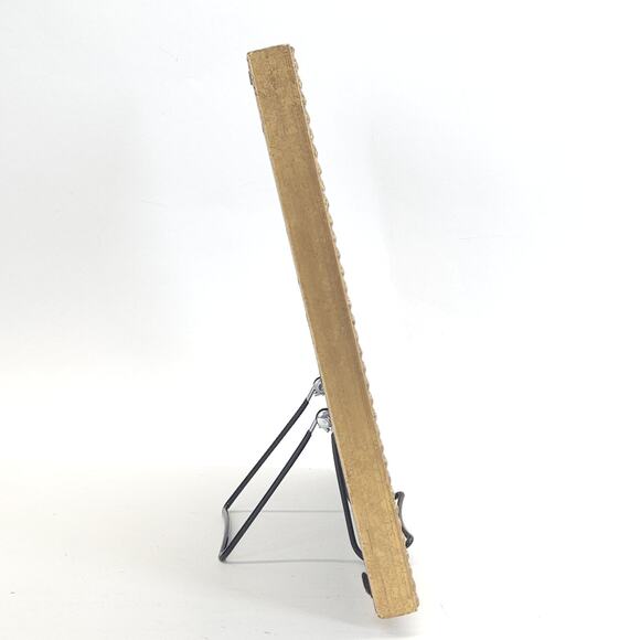 The Prairie Schooler Cross Stitch Santa Frame Mat Folk Art Prim Christmas 1998 - Picture 3 of 6